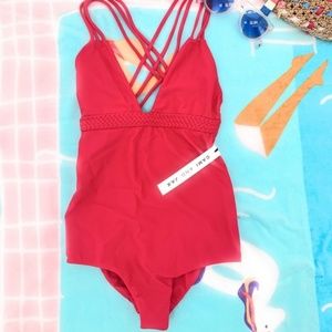 CAMI AND JAX One Piece Pink Swimsuit